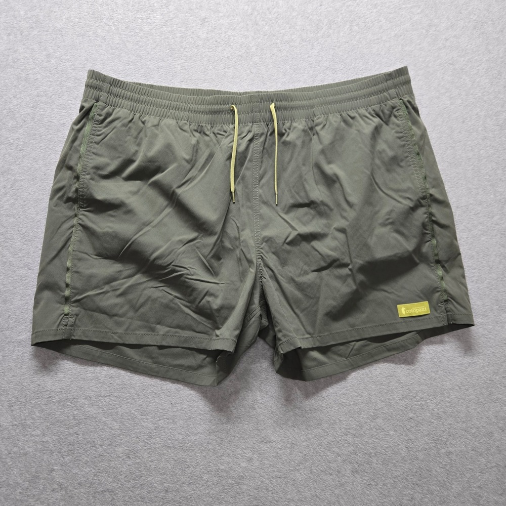Cotopaxi Brinco 5" Shorts Mens XXL Fatigue Green Recycled Nylon River Shorts NWT